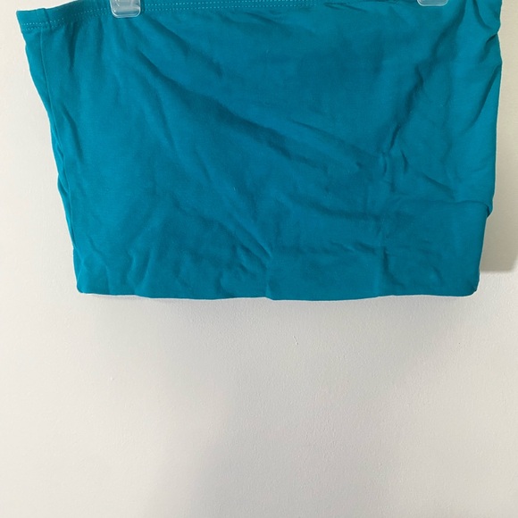 Turquoise Tube Top - Picture 2 of 2